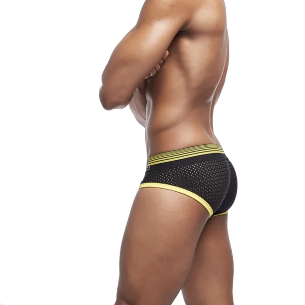 JOCKMAIL - Blaze Neon Full-Mesh Brief - Image 4