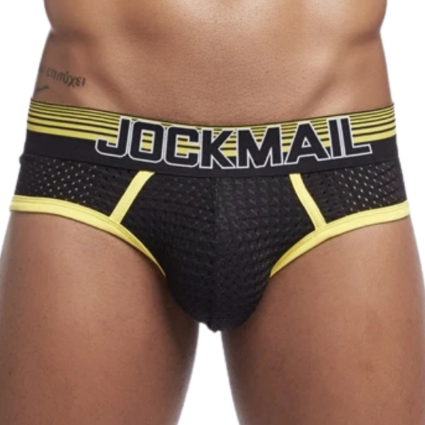 JOCKMAIL - Blaze Neon Full-Mesh Brief