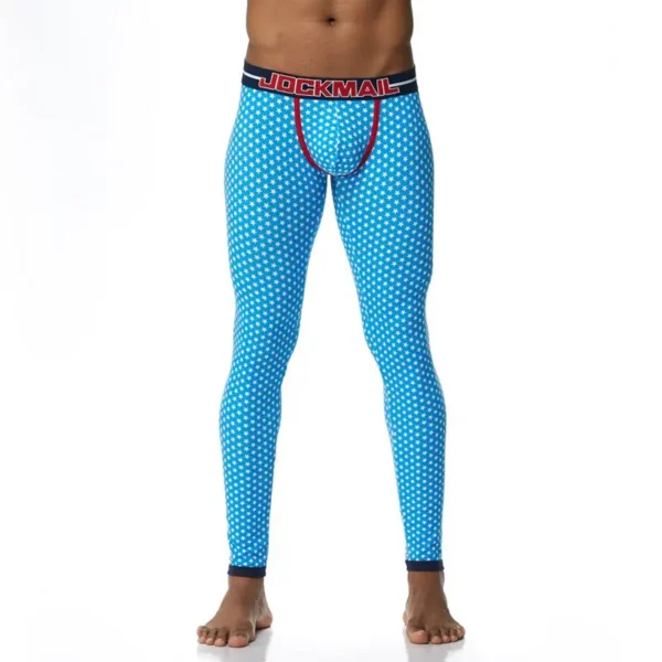 JOCKMAIL – Starred Blue & Red Long Johns