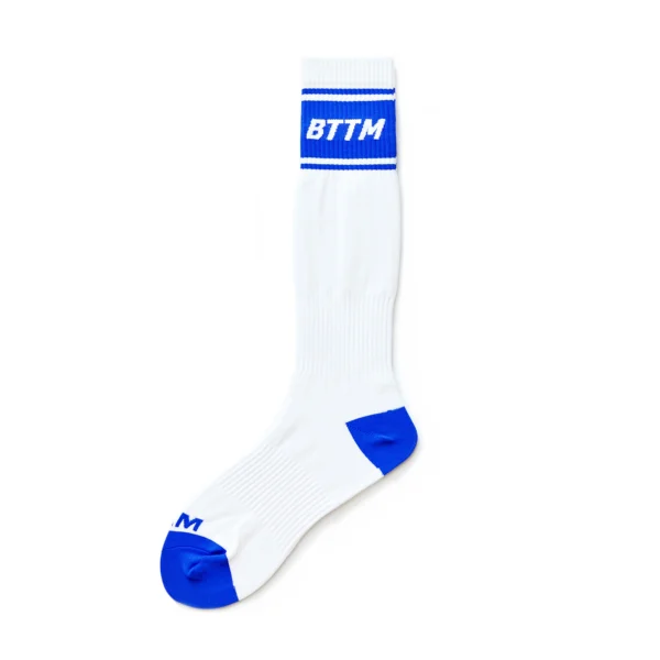 DM Socks - Whiteout Blue "BTTM" Socks