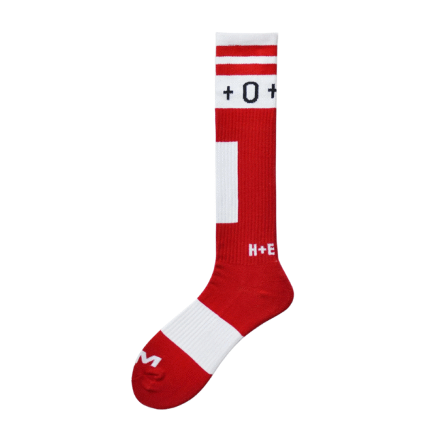 DM Socks - Red Rugby Style Socks
