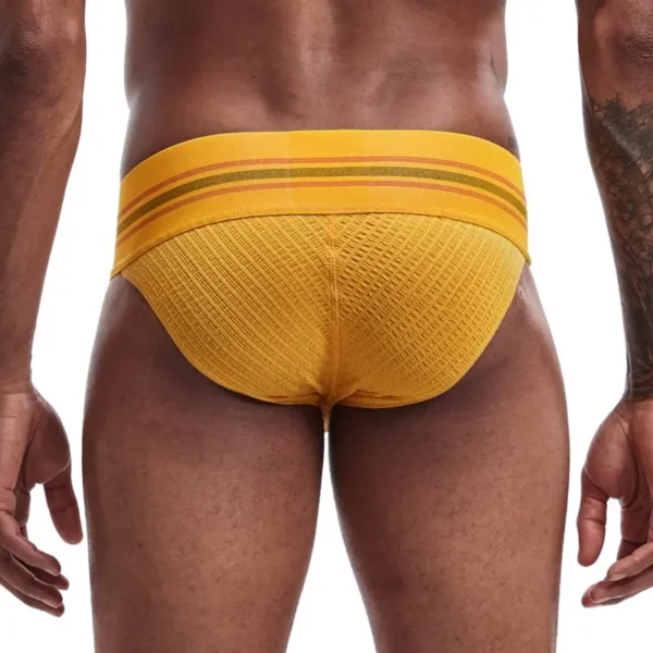 JOCKMAIL - Yellow Jock-Style Tanga Briefs - Image 4