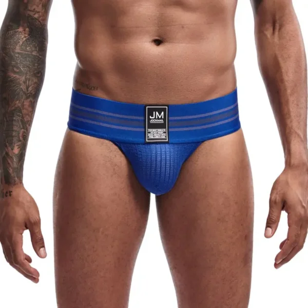 JOCKMAIL - Blue Jock-Style Tanga Briefs