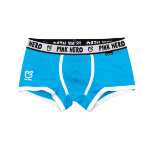 PINK HERO - Plain Blue Boxer-Briefs
