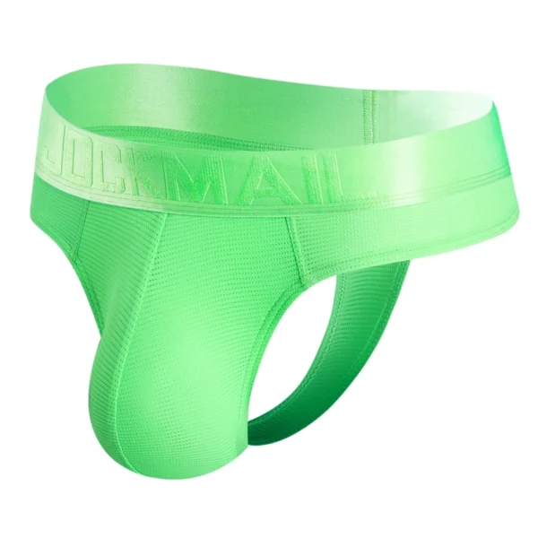 JOCKMAIL - Green Essential Thong - Image 2