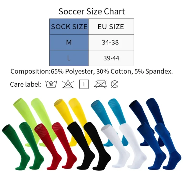 Green Football Style Sock - Image 3