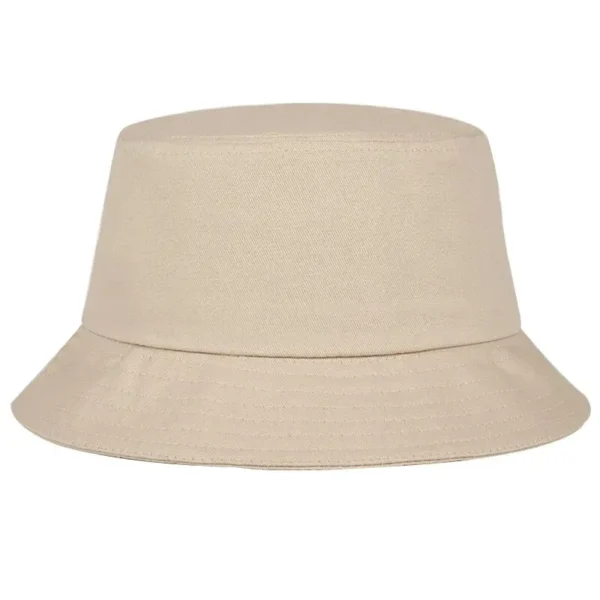 Plain Beige Bucket Hat