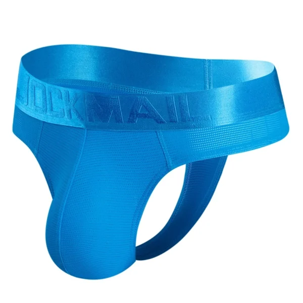 JOCKMAIL - Blue Essential Thong - Image 2