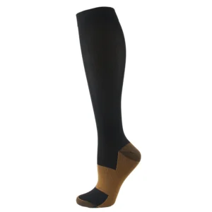 Black & Brown Sports Compression Socks