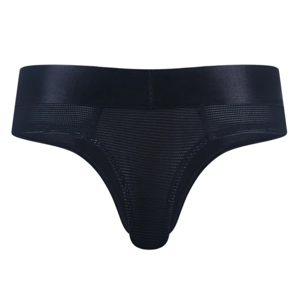 JOCKMAIL - Black Essential Thong - Image 4