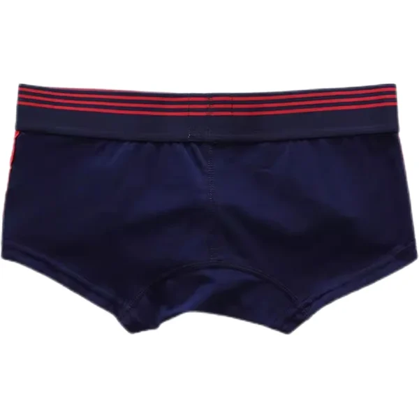 SEOBEAN - Navy Sport Stripe Boxer-Briefs - Image 2