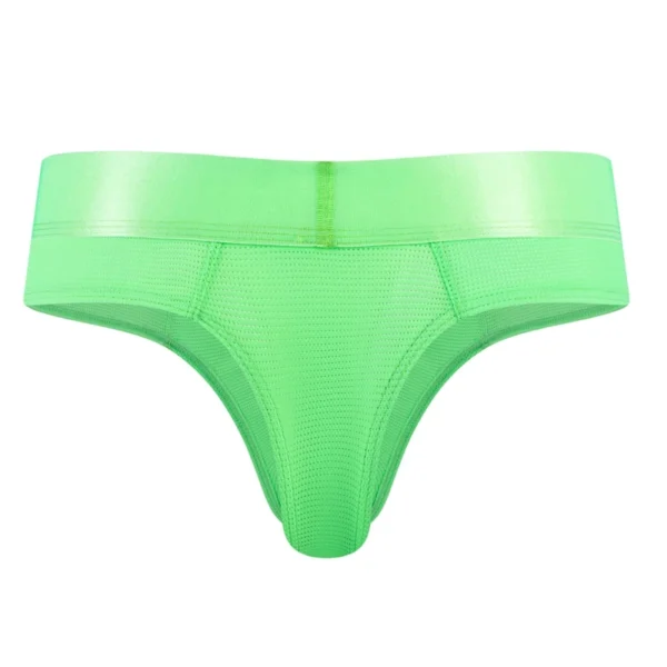 JOCKMAIL - Green Essential Thong - Image 4
