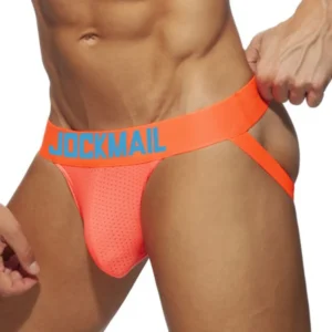 JOCKMAIL - Vibrant Orange Jockstrap