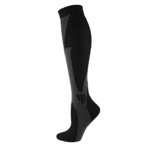 Black Sports Compression Socks