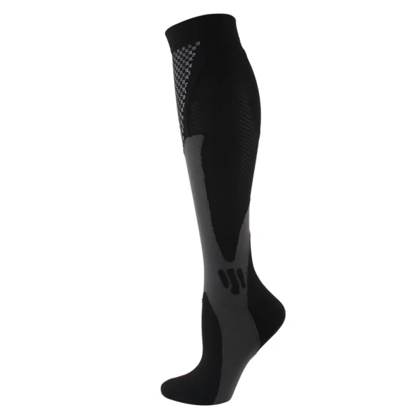 Black Sports Compression Socks