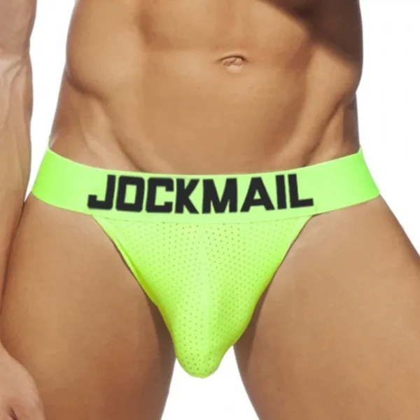 JOCKMAIL - Vibrant Green Jockstrap - Image 2