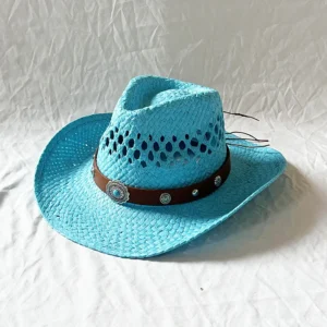 Aqua Cowboy Hat