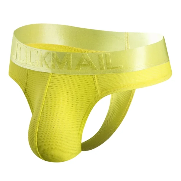 JOCKMAIL - Yellow Essential Thong - Image 2