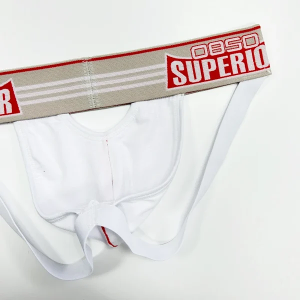 0850 Collection - Superior White Jockstrap - Image 3
