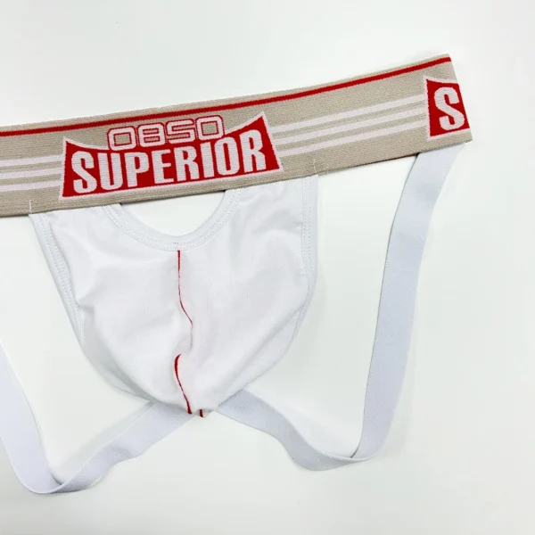 0850 Collection - Superior White Jockstrap - Image 2