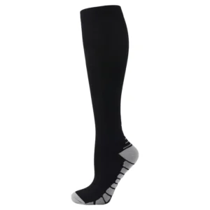 Black Sports Compression Socks
