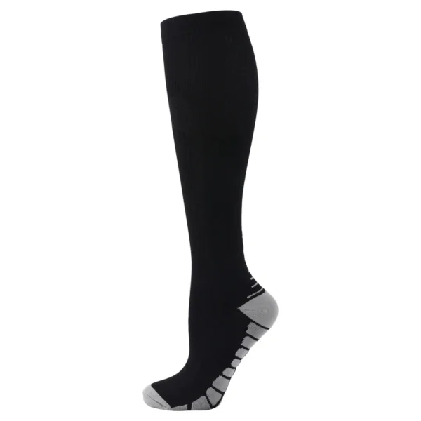 Black Sports Compression Socks