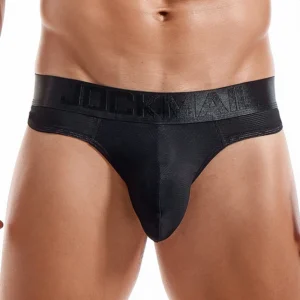 JOCKMAIL - Black Essential Thong