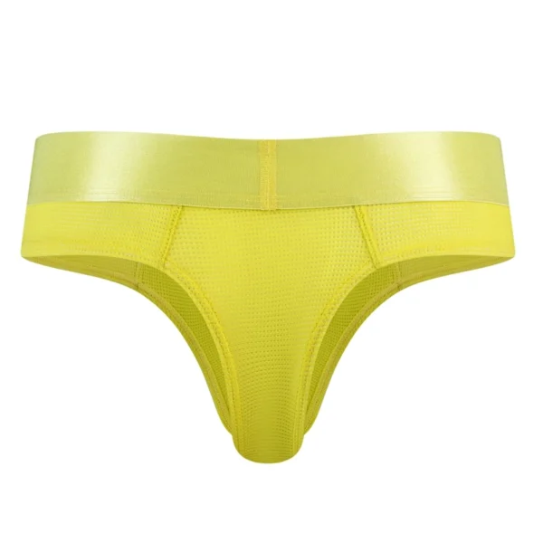 JOCKMAIL - Yellow Essential Thong - Image 4