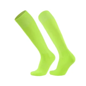 Lime Green Football Style Sock