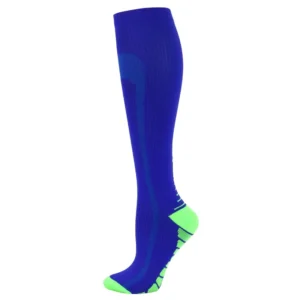 Blue Sports Compression Socks